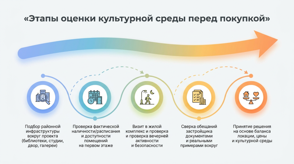 Этапы оценки культурной среды перед покупкой